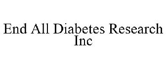 END ALL DIABETES RESEARCH