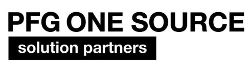 PFG ONE SOURCE SOLUTION PARTNERS