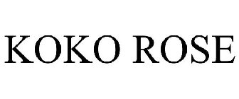 KOKO ROSE