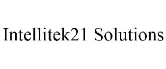 INTELLITEK21 SOLUTIONS