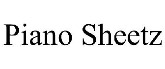 PIANO SHEETZ