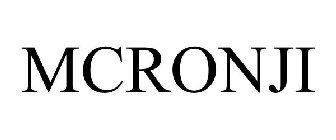 MCRONJI
