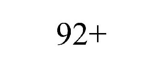 92+