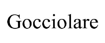 GOCCIOLARE