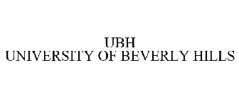 UBH UNIVERSITY OF BEVERLY HILLS