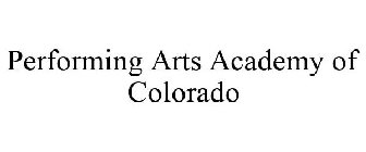 PERFORMING ARTS ACADEMY OF COLORADO