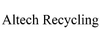 ALTECH RECYCLING