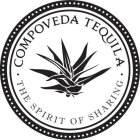COMPOVEDA TEQUILA · THE SPIRIT OF SHARING ·