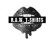 R.A.W. T-SHIRTS COLOR IS BEAUTY