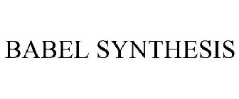 BABEL SYNTHESIS