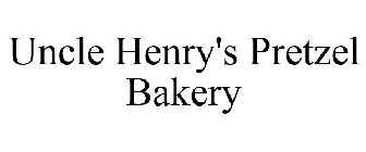UNCLE HENRY'S PRETZEL BAKERY
