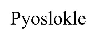 PYOSLOKLE