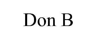 DON B
