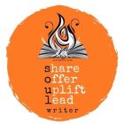 BURNING SOUL PRESS SOUL WRITER SHARE OFFER UPLIFT LEAD