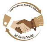 KEEP YOUR MONEY! TRADE YOUR VALUE. SERVICE-FOR-SERVICE