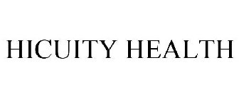 HICUITY HEALTH