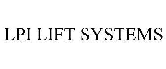 LPI LIFT SYSTEMS