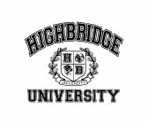HIGHBRIDGE HB UNIVERSITY UNIVERSITY