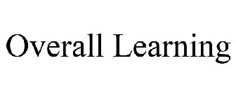 OVERALL LEARNING