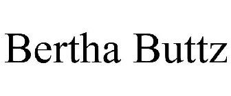 BERTHA BUTTZ
