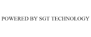 POWERED BY SGT TECHNOLOGY