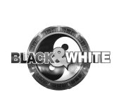 BLACK & WHITE · REAL PARTIES FOR · REAL PEOPLE