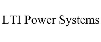 LTI POWER SYSTEMS