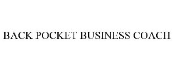 BACK POCKET BUSINESS COACH