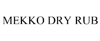 MEKKO DRY RUB