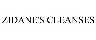 ZIDANE'S CLEANSES