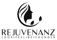 REJUVENANZ LOOK · FEEL ·  BE · YOUNGER