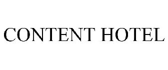 CONTENT HOTEL