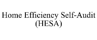 HOME EFFICIENCY SELF-AUDIT (HESA)