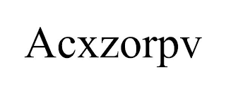 ACXZORPV