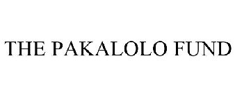 THE PAKALOLO FUND