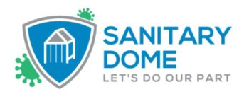 SANITARY DOME LET'S DO OUR PART