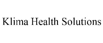 KLIMA HEALTH SOLUTIONS