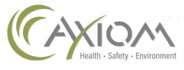 AXIOM HEALTH · SAFETY · ENVIRONMENT