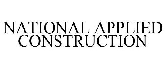 NATIONAL APPLIED CONSTRUCTION