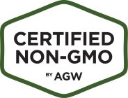 CERTIFIED NON-GMO BY AGW