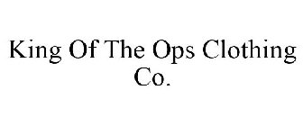 KING OF THE OPS CLOTHING CO.