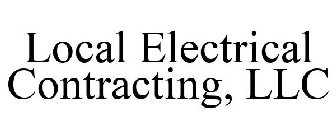 LOCAL ELECTRICAL CONTRACTING, LLC