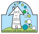 JACK AND JILL'S HOUSE A PRESCHOOL OF SMALL WONDERS AND BIG DISCOVERIES