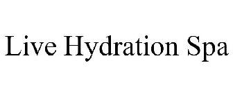 LIVE HYDRATION SPA