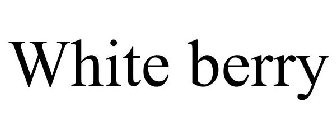 WHITE BERRY