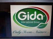 GIDA INTERNATIONAL GROUP ONLY FROM NATURE ..