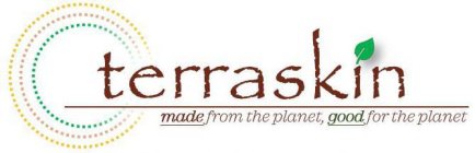 TERRASKIN MADE FROM THE PLANET, GOOD FOR THE PLANET