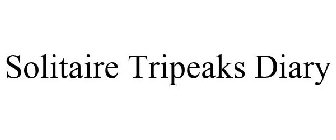 SOLITAIRE TRIPEAKS DIARY