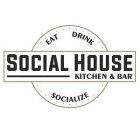 EAT DRINK SOCIALIZE SOCIAL HOUSE KITCHEN & BAR