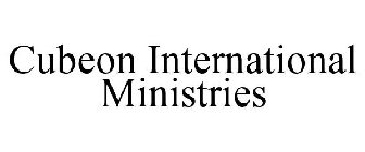 CUBEON INTERNATIONAL MINISTRIES